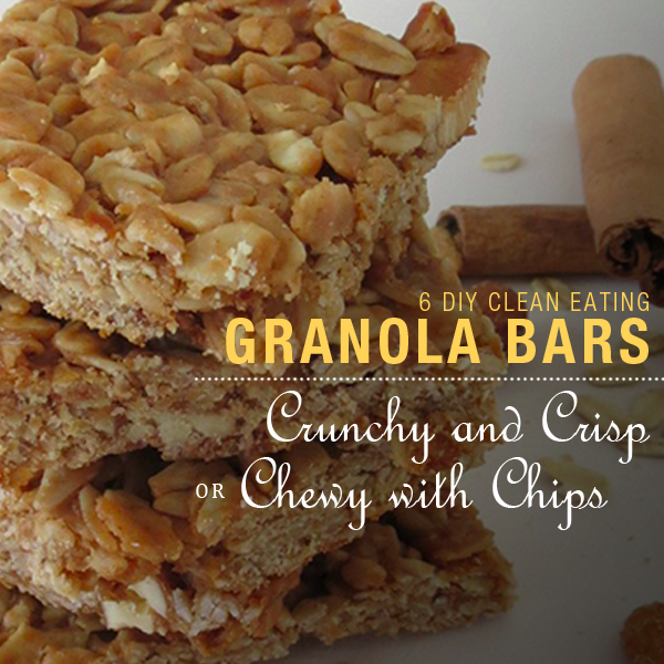 6 DIY Granola Bars